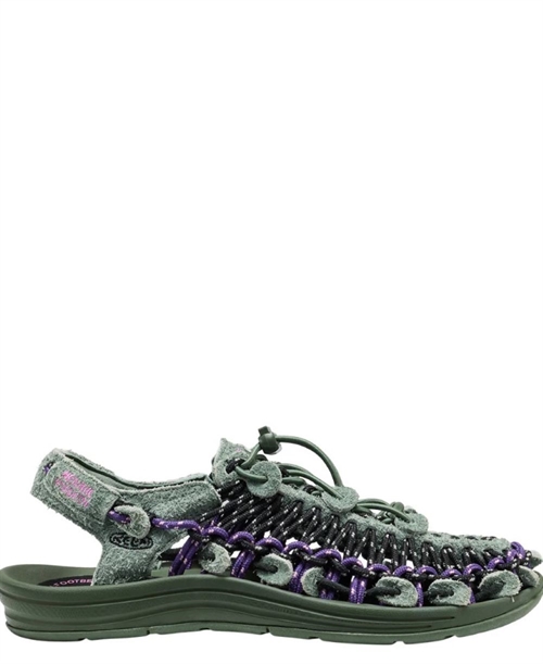 HENRIK VIBSKOV X KEEN UNEEK LEA SANDALS BRONZE GREEN